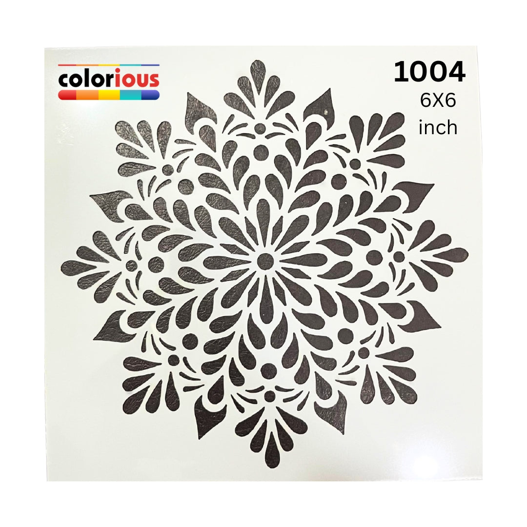 Mandla DIY Layering Stencil 6x6 #1004