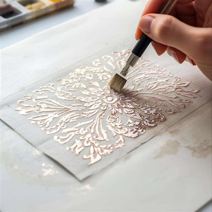 Floral Stencil for DIY Projects