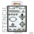 Fabric Painting and DIY Stencil - 9 pcs