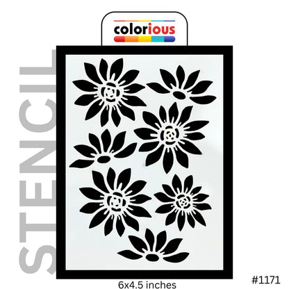 Floral Stencil for DIY Projects