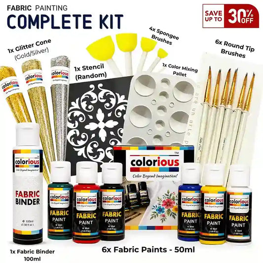 Fabric Painting Complete Kit