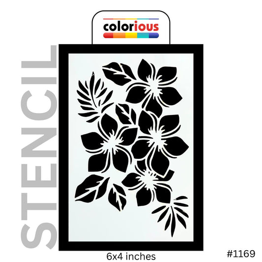 Flower Stencil - Elegant Floral Design