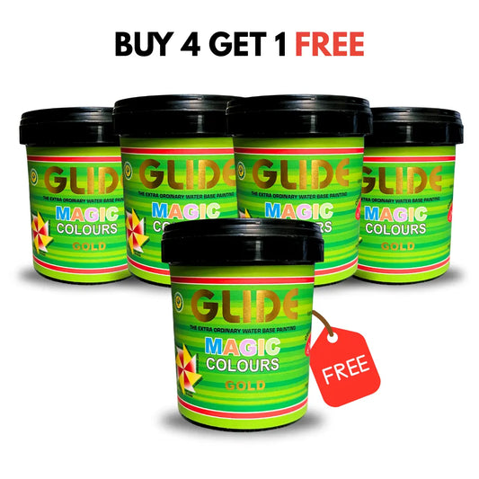 Buy 4 Get 1 Free - Glide Magic Colour - 100g