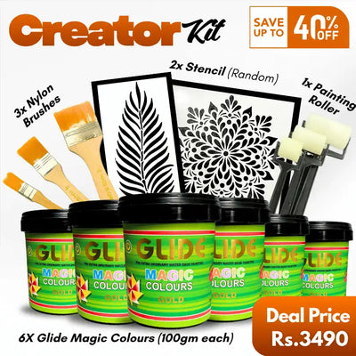 Creator Kit - Glide Magic Colours (6x100g)