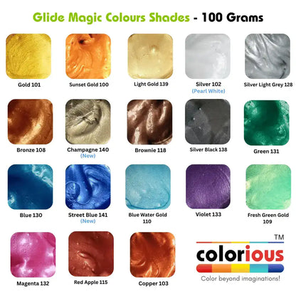 Buy 5 Get 1 Free - Glide Magic Colour - 100g